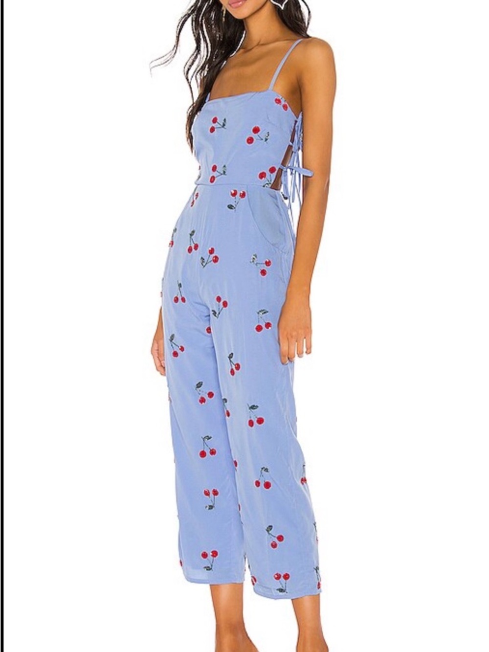 Lovers + Friends Analee Jumpsuit in Light Blue